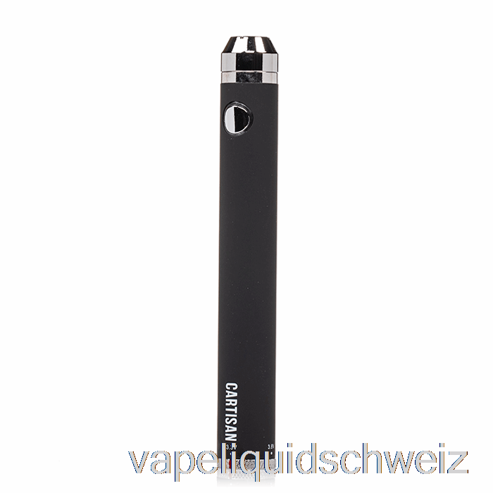 Cartisan Ego Spinner Twist 1300 510 Batterie Schwarz Vape Schweiz